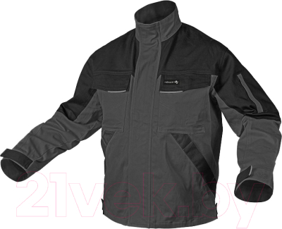 Куртка рабочая Hoegert Edgar HT5K284-1-2XL (серый)