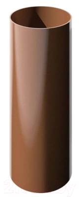 Труба водостока Технониколь ПВХ 683371 (3м, темно-коричневый глянец)