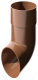 Слив трубы Технониколь ПВХ 359458 (коричневый) - 