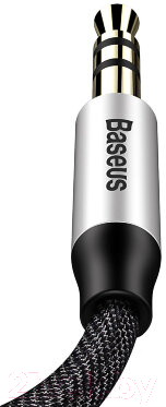 Кабель Baseus CAM30-AS1 (0.5м, серебристый/черный)