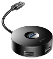 USB-хаб Baseus CAHUB-F01 (черный) - 