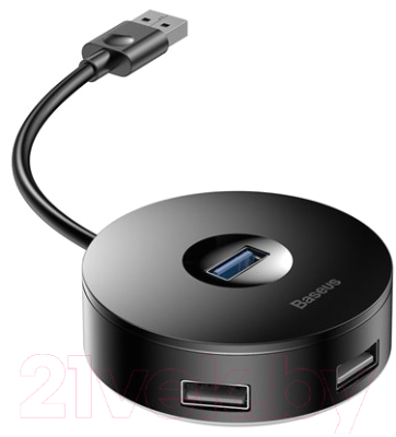 USB-хаб Baseus CAHUB-F01 (черный)