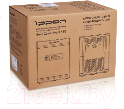 ИБП IPPON Back Comfo Pro II 650