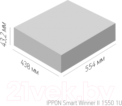ИБП IPPON Smart Winner II 1550 1U