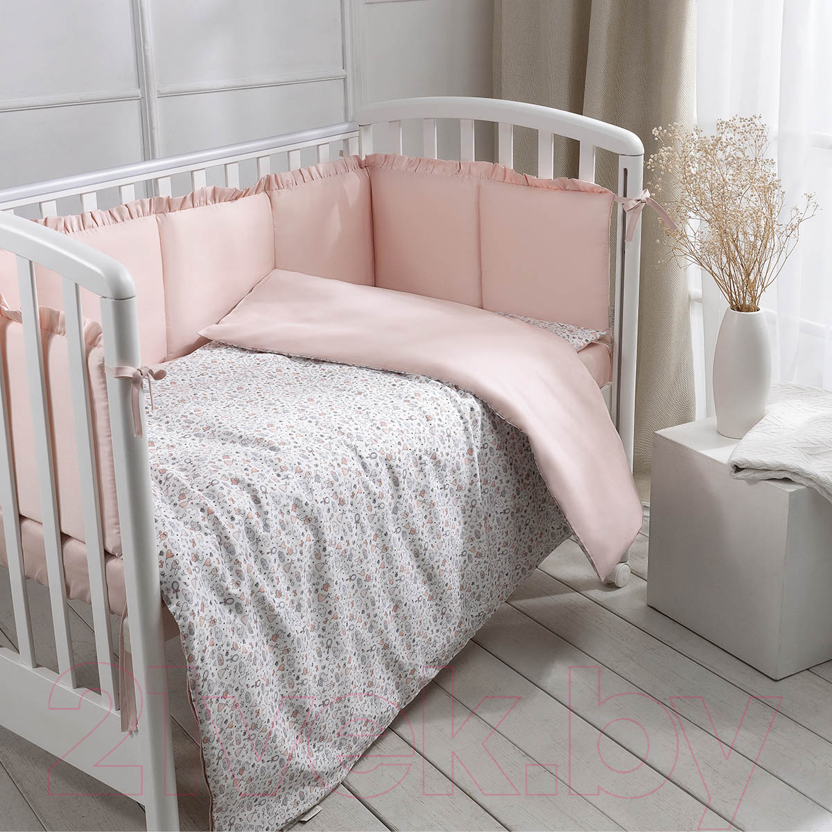 Комплект постельный для новорожденных Perina Dream / ЛД6-03.3 (6 предметов, Princess)