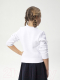 Миниатюра изображения товара Джемпер детский Amarobaby Pure Love School / AB-OD21-PLS2102/00-122 (белый, р. 122)