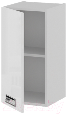 Шкаф навесной для кухни ТриЯ Бьюти левый В_60-30_1ДР(А) (белый)