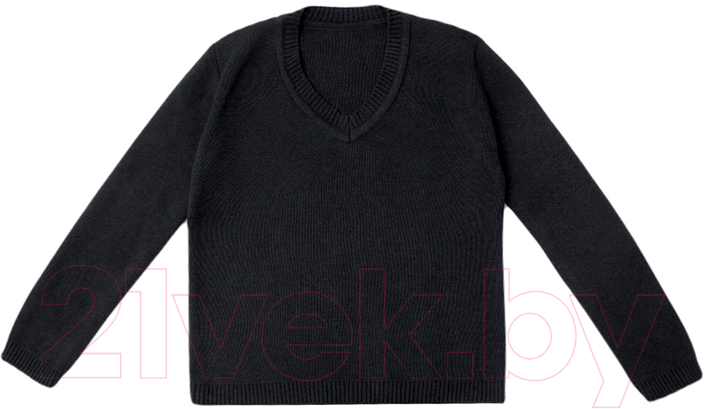 Джемпер детский Amarobaby Pure Love School / AB-OD21-PLS2101/09-140 (черный, р. 140)