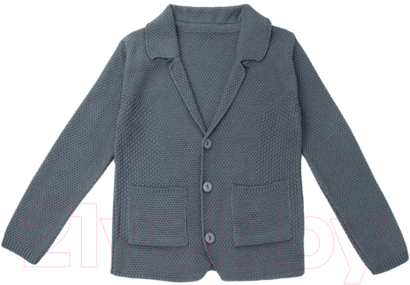 Жакет детский Amarobaby Pure Love School / AB-OD21-PLS2001/11-146 (серый, р-р 140-146)