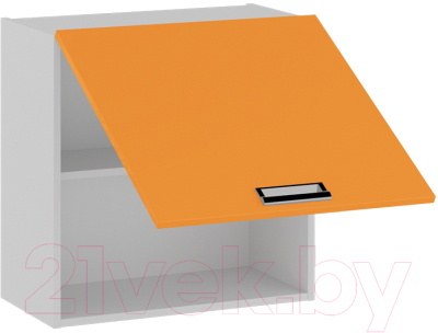 Шкаф навесной для кухни ТриЯ Бьюти В_60-60_1ДО (оранжевый)