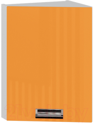 Шкаф навесной для кухни ТриЯ Бьюти торцевой левый ВТ_60-40(45)_1ДР(А) (оранжевый)