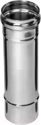 Труба дымохода Ferrum Ф100 / f0801 (0.25м, 430/0.5 мм)
