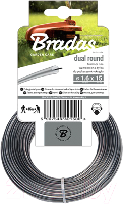 

Леска для триммера Bradas, Ripper Dual / ZRO1615K