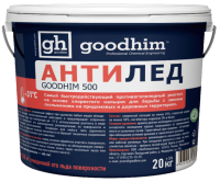 Противогололедный реагент GoodHim C мраморной крошкой 500 G / 60828 (20кг, ведро) - 