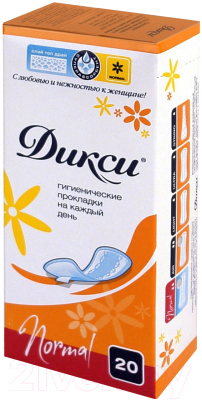 Изображение товара Прокладки гигиенические Дикси Нормал (20шт)