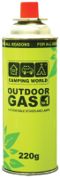 Газовый баллон туристический Camping World 381872 (220г) - 