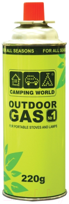 Газовый баллон туристический Camping World 381872 (220г)