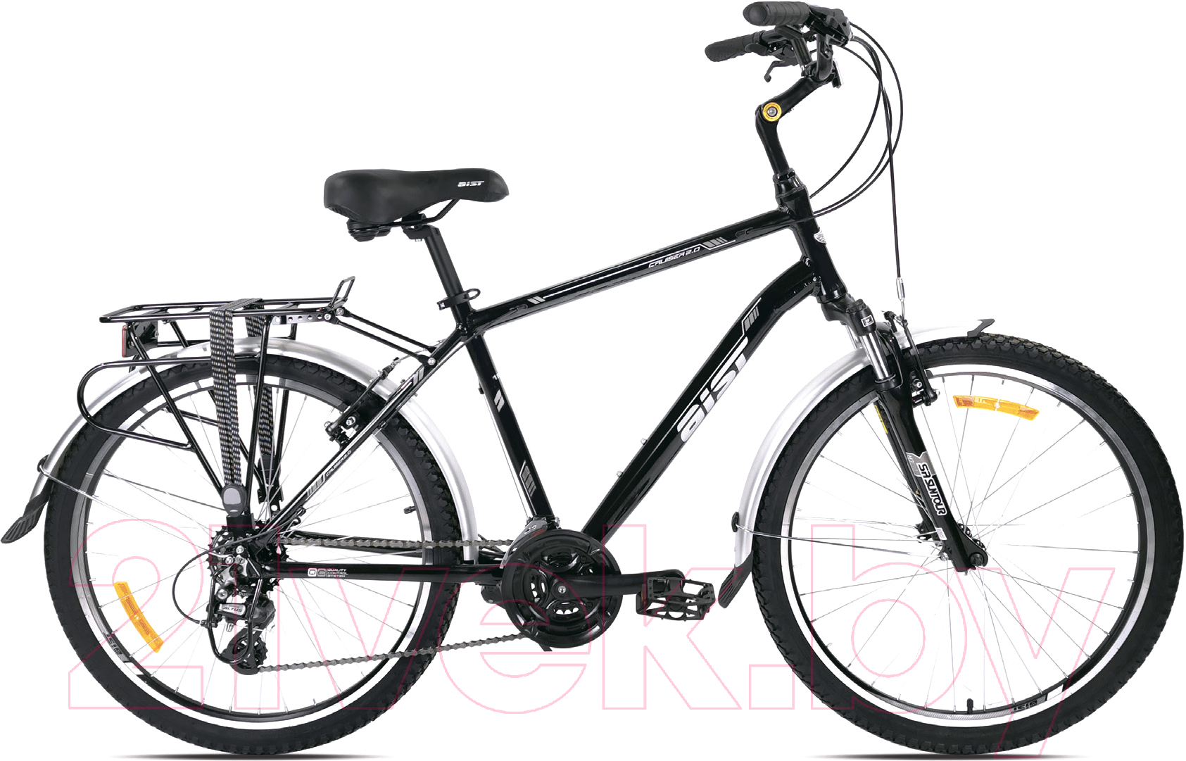 Велосипед AIST Cruiser 2.0 26 2021 / 4810310014538 (16.5, черный)