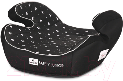 Бустер Lorelli Safety Junior Fix Black Crowns / 10071332105