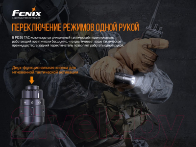 Фонарь Fenix Light PD36TAC