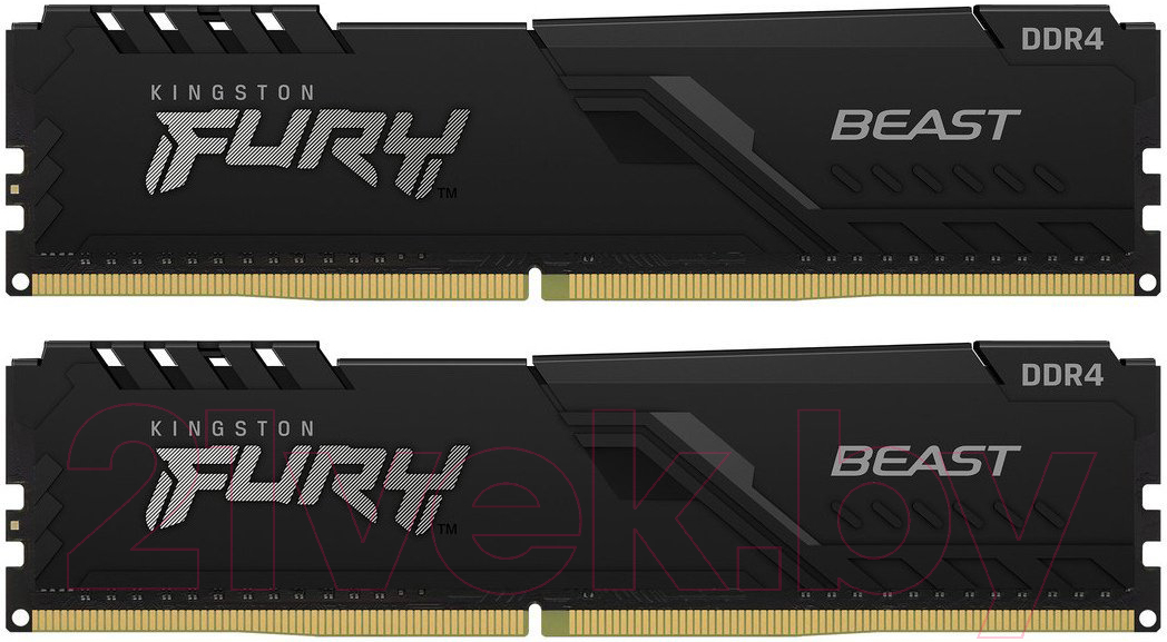 Оперативная память DDR4 Kingston KF436C17BBK2/16