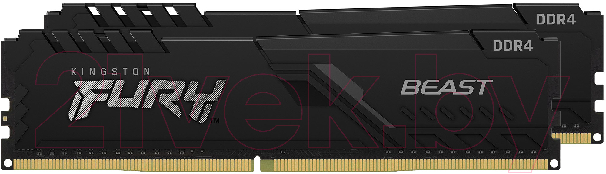 Оперативная память DDR4 Kingston KF436C17BBK2/16