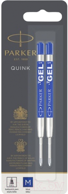 Набор гелевых стержней Parker Gel M 1950364 (2шт, синий)