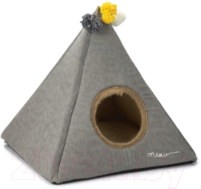 Домик для животных Designed by Lotte Piramido / 704770 (серый)