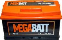 Автомобильный аккумулятор Mega Batt R+ 670A / 6СТ-90АзЕ (90 А/ч) - 