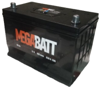 

Автомобильный аккумулятор Mega Batt, JIS L+ 630A / 6СТ-90N