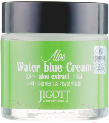 Крем для лица Jigott Aloe Water Blue Cream (70мл)