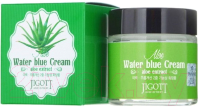 Крем для лица Jigott Aloe Water Blue Cream (70мл)