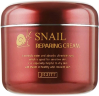 Крем для лица Jigott Snail Reparing Cream (100мл) - 