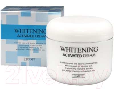 Крем для лица Jigott Whitening Activated Cream (100мл)