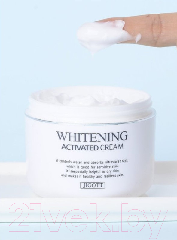 Крем для лица Jigott Whitening Activated Cream (100мл) — фото 4