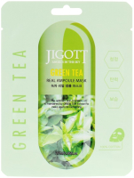 

Набор масок для лица Jigott, Green Tea Real Ampoule Mask