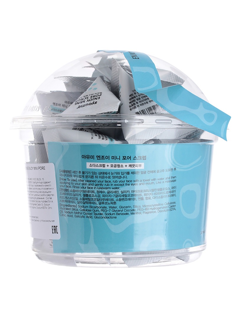 Скраб для лица Ayoume Enjoy Mini Pore Scrub (30x3г) — фото 2