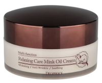 Крем для лица Deoproce Relaxing Care Mink Oil Cream  (100г) - 