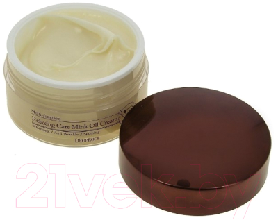 Крем для лица Deoproce Relaxing Care Mink Oil Cream  (100г)