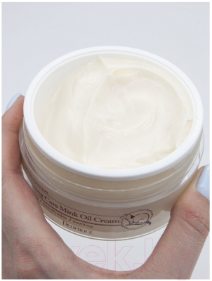Крем для лица Deoproce Relaxing Care Mink Oil Cream  (100г)