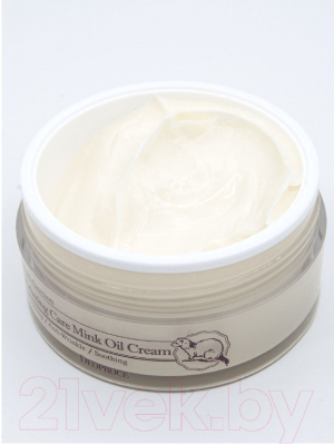 Крем для лица Deoproce Relaxing Care Mink Oil Cream  (100г)