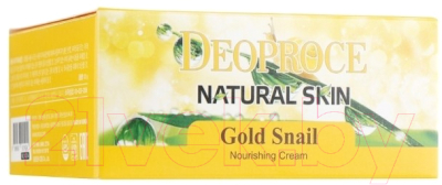 Крем для лица Deoproce Natural Skin Gold Snail Nourishing  (100г)