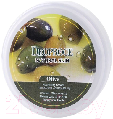 Крем для лица Deoproce Natural Skin Olive Nourishing (100г)