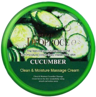 Крем для лица Deoproce Premium Clean & Moisture Cucumber Massage Cream (300г) - 