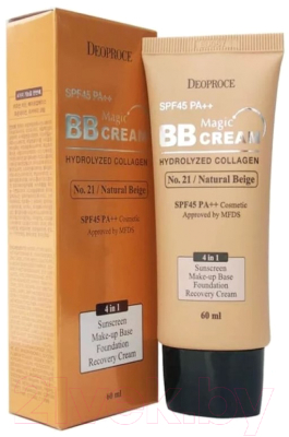 BB-крем Deoproce Magic BB Cream SPF50+ PA+++ тон 21 (60мл)