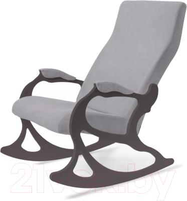Кресло-качалка Слайдер Санторини (венге/серый)