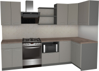 

Готовая кухня Primebeli, Агата Premium 1.2x2.2 правая