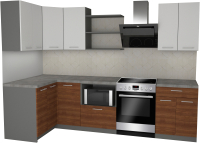 

Готовая кухня Primebeli, Агата Premium 1.2x2.2 левая