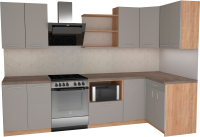 

Готовая кухня Primebeli, Агата Premium 1.2x2.4 правая