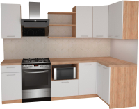 

Готовая кухня Primebeli, Агата Premium 1.2x2.0 правая